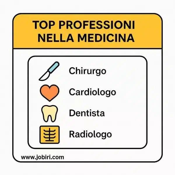 professioni top medicina